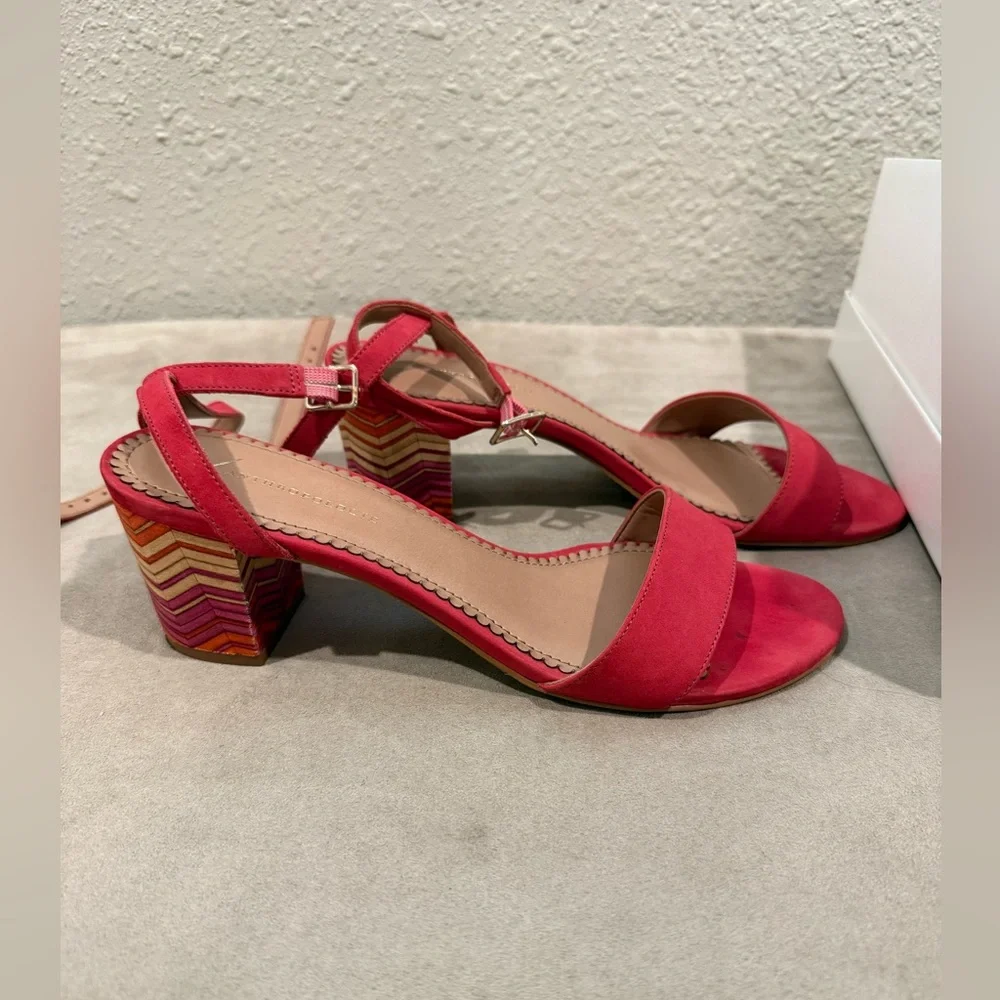Anthropologie Tia‎ Heeled Sandals Size 8